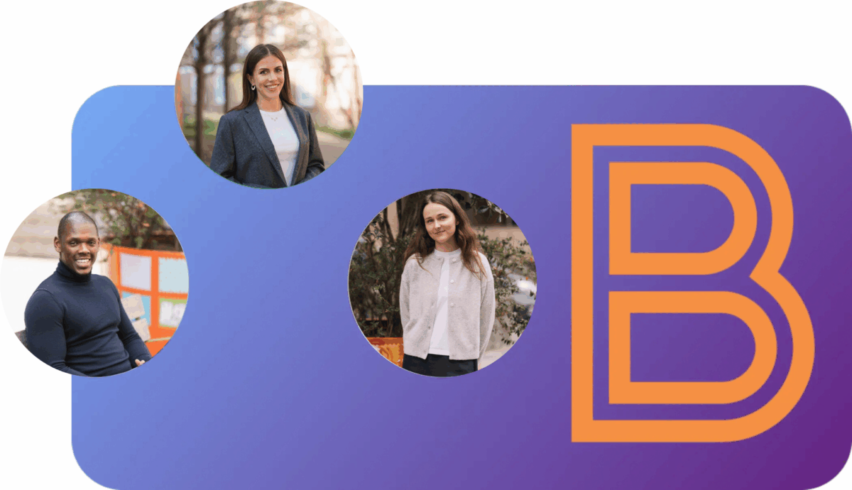 Bright Network people with logo